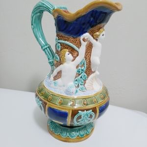 Seymour Mann Majolica pitcher